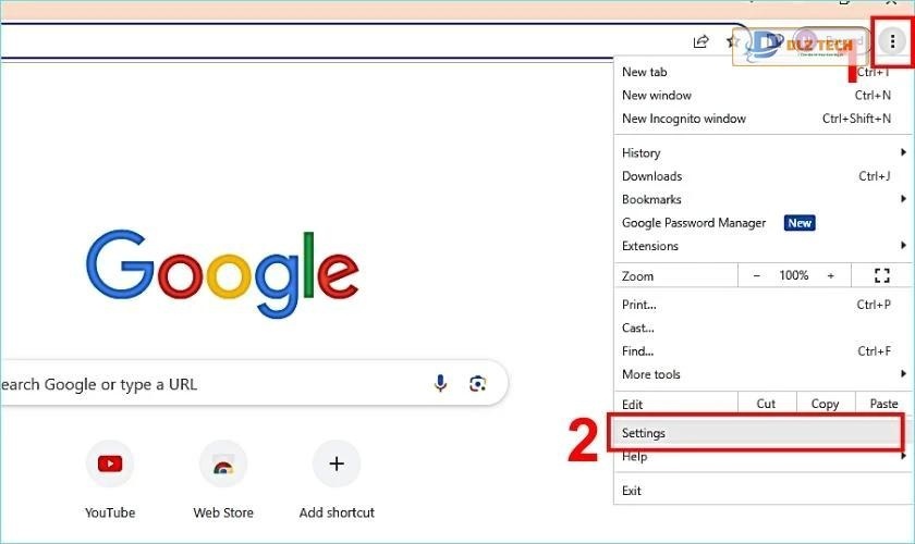 Giải phóng ổ C bị đầy trên Win 11 bằng cách Clear Cache trình duyệt