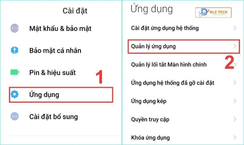 Xóa dữ liệu ứng dụng Zalo nếu bị lỗi kết nối