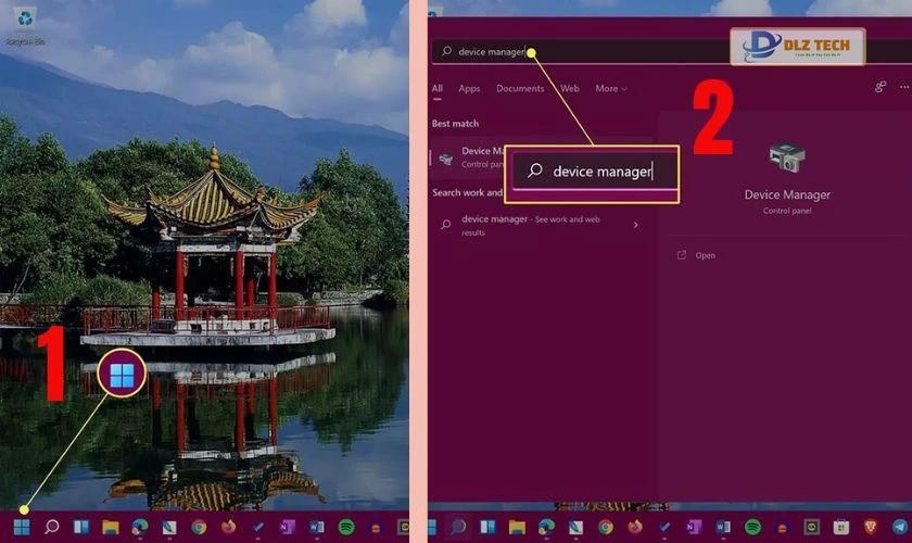 Cách khóa bàn phím laptop trong mục Device Manager
