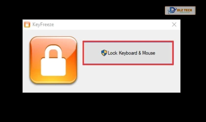 Vô hiệu hóa bàn phím bằng Phần mềm Keyfreeze 