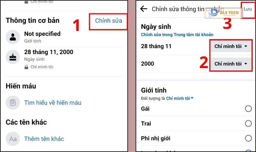 Chọn Chỉnh sửa
