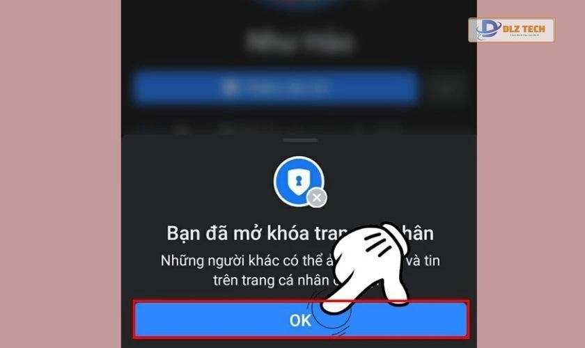 Nhấn OK
