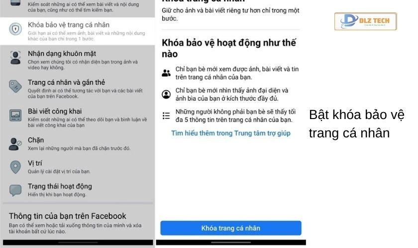 Hoàn tất phần cài đặt tạo khóa an toàn