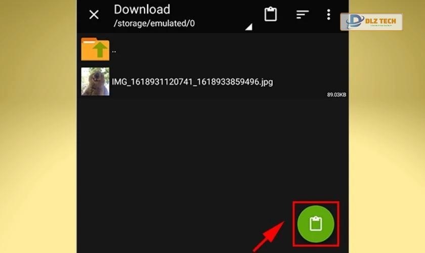 Lấy lại ảnh đã xóa trên Zalo bằng ZArchiver