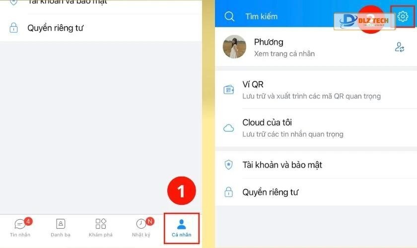 Cách khôi phục hình ảnh đã xóa trên Zalo dành cho iPhone