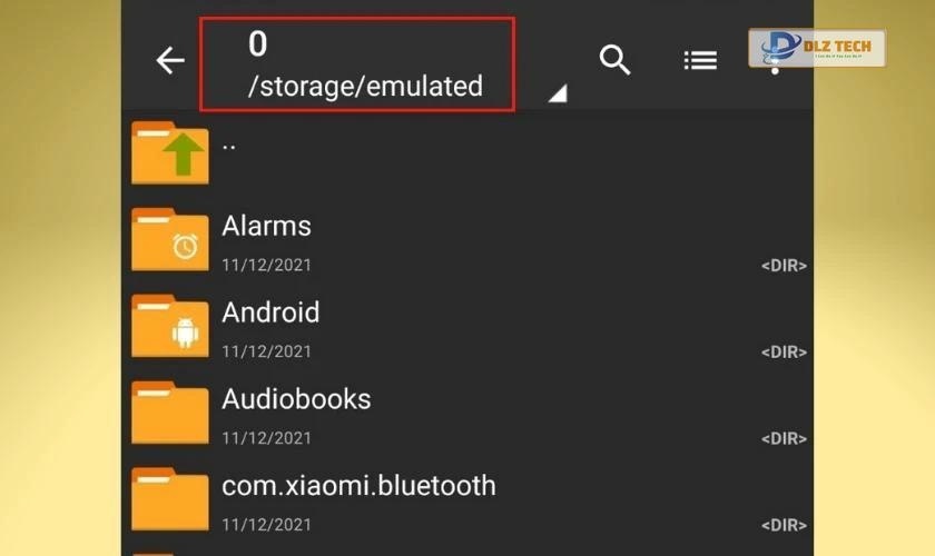 Lấy lại ảnh đã xóa trên Zalo bằng ZArchiver