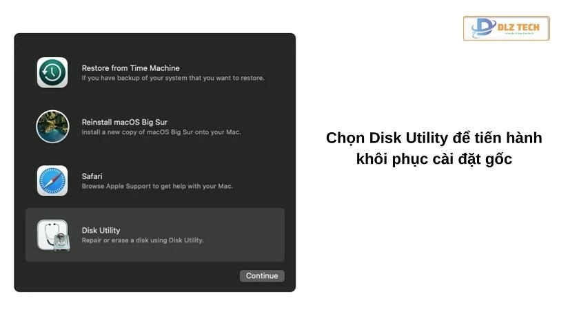 Hướng dẫn khôi phục cài đặt gốc Macbook Air | Pro với chip Intel