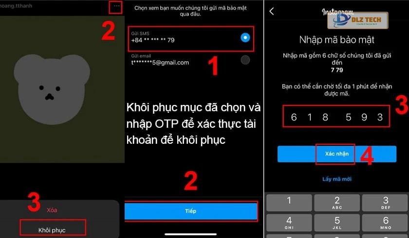 Cách khôi phục story đã xóa trên Instagram
