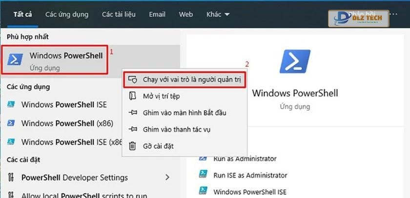 Kiểm tra tốc độ ổ cứng SSD bằng PowerShell