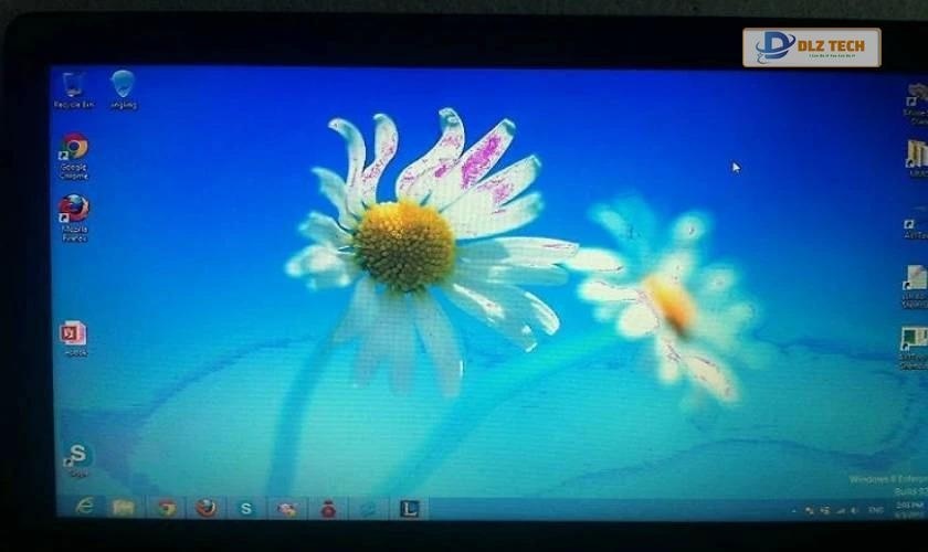 Test màn hình laptop bị bóng mờ