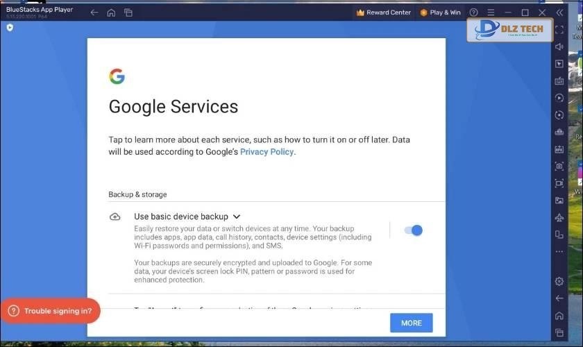 Truy cập Google Play