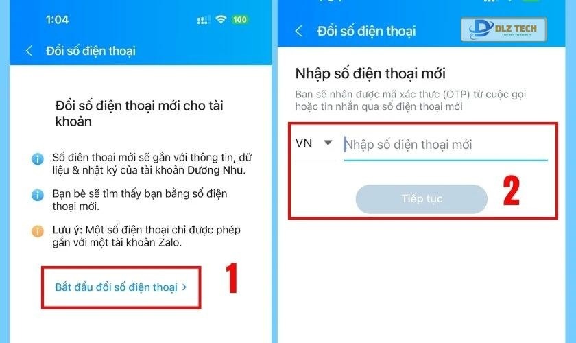 Cách lấy lại mật khẩu trên Zalo khi bị mất SIM