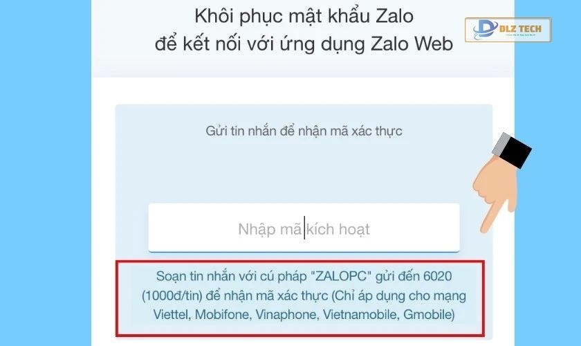 Cách khôi phục mật khẩu Zalo khi bị thông báo vượt quá số lần quy định