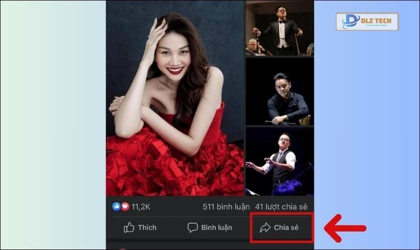 Cách lấy link bài viết Facebook trên điện thoại iPhone