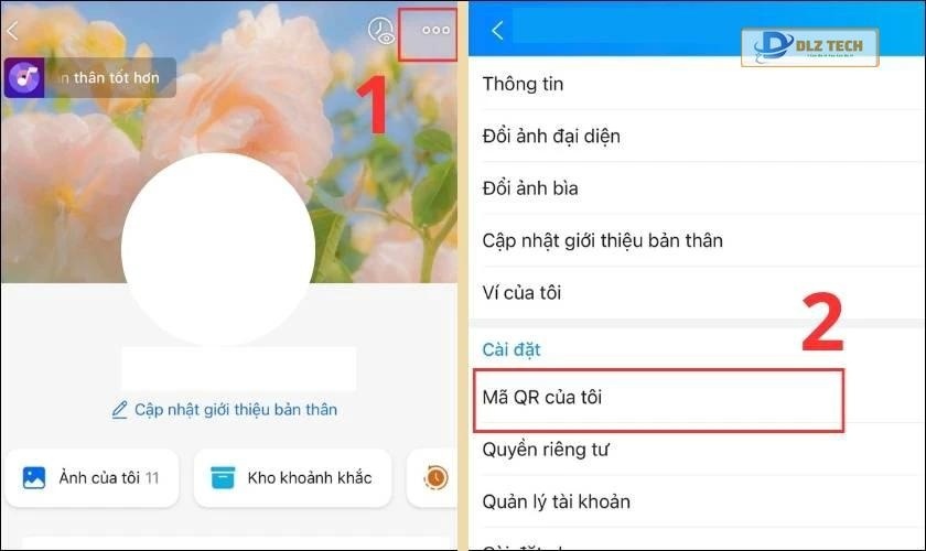 Chọn Mã QR của tôi
