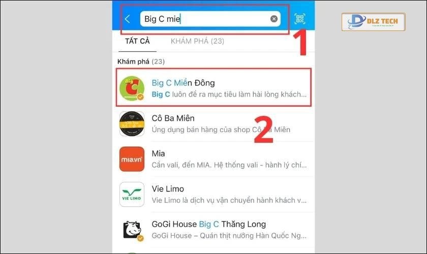 Chia sẻ link Zalo OA đến bạn bè