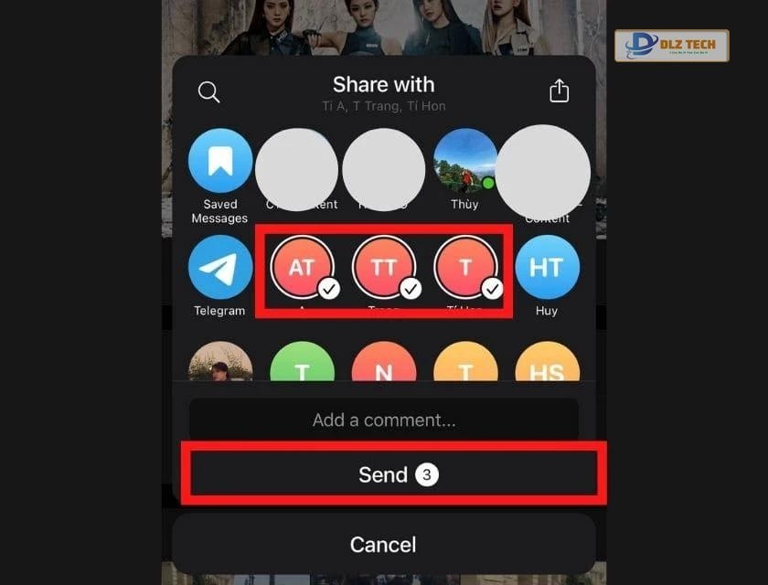 Cách lấy Telegram link trên điện thoại