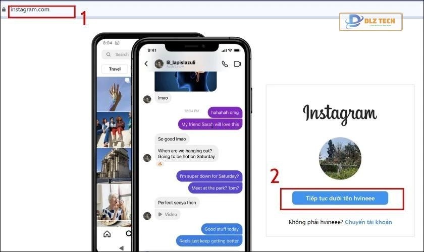 Cách liên kết Instagram với Facebook trên máy tính