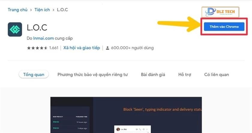 Cách lọc bạn bè không tương tác bằng L.O.C