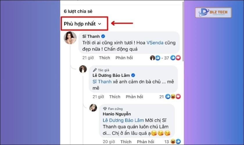 Chọn Phù hợp nhất để bỏ lọc
