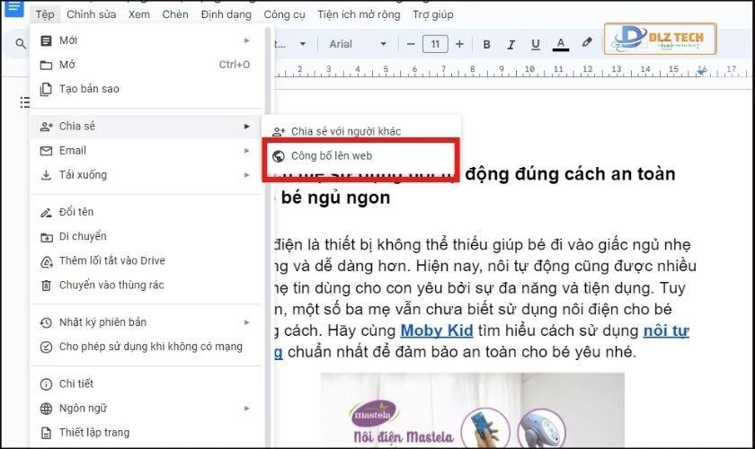 Cách lưu ảnh trên máy tính từ Google Docs
