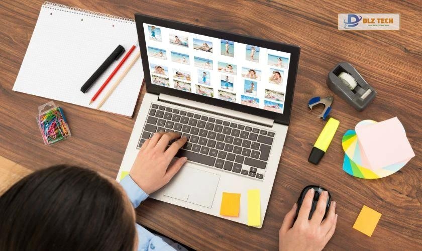 Cách lưu ảnh về máy tính