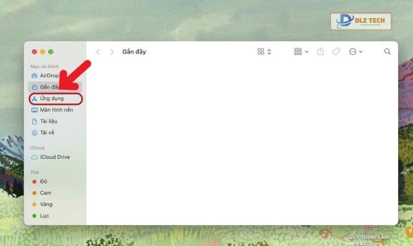 Mở camera thông qua FaceTime Macbook