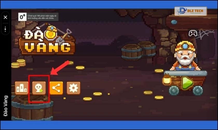 Bạn sẽ được đưa đến trang chính của tựa game đó trên Zalo