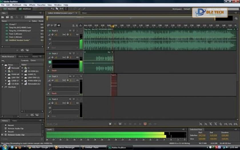 Phần mềm Adobe Audition