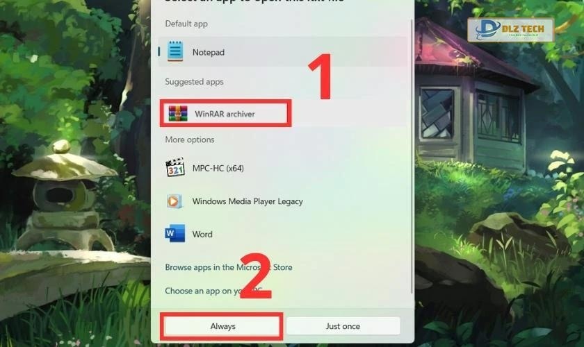 Công cụ giải nén tệp mặc định trên máy tính