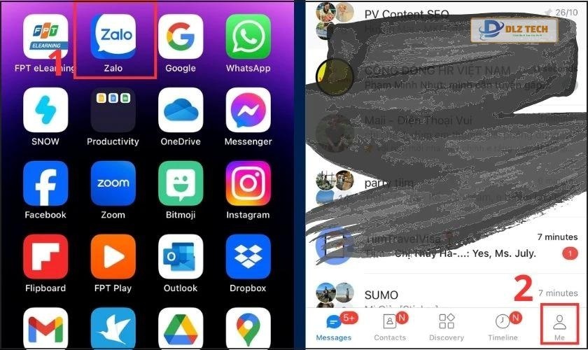Giải phóng dung lượng Zalo bằng cách xóa bộ nhớ đệm