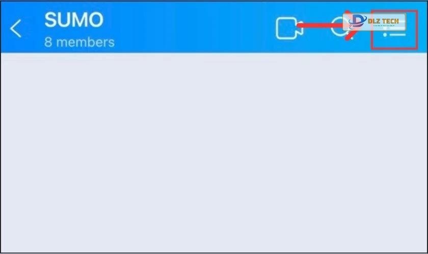 Nhấn biểu tượng ba chấm