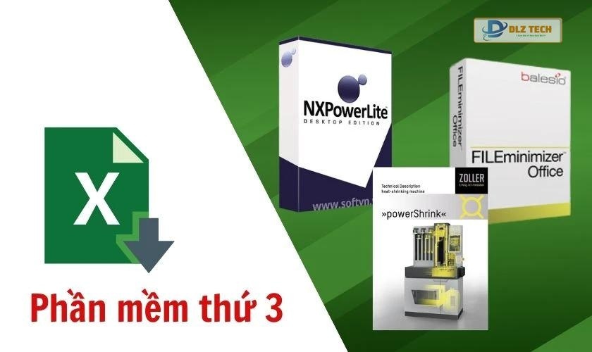 Giảm dung lượng file Excel bằng phần mềm