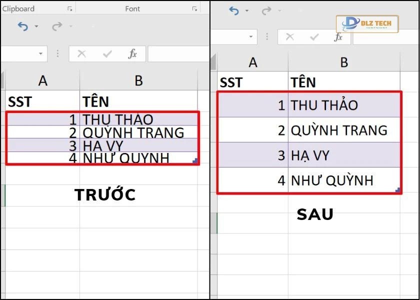 Cách giãn dòng trong Excel