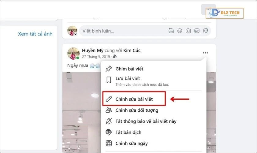 Cách gỡ bỏ gắn thẻ tên người khác trong bài đăng trên Facebook