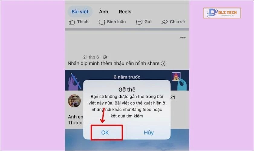 Cách gỡ bỏ gắn thẻ khi được bạn bè tag tên trên Facebook