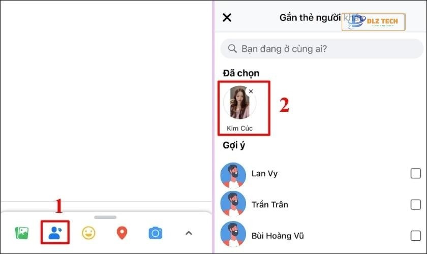 Cách gỡ bỏ gắn thẻ tên người khác trong bài đăng trên Facebook
