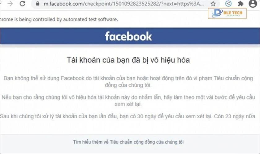 Vi phạm tiêu chuẩn cộng đồng