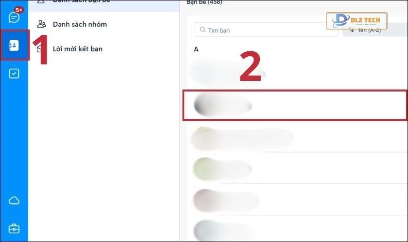 Cách gửi danh thiếp Zalo bạn bè bằng tính năng giới thiệu cho bạn trên máy tính
