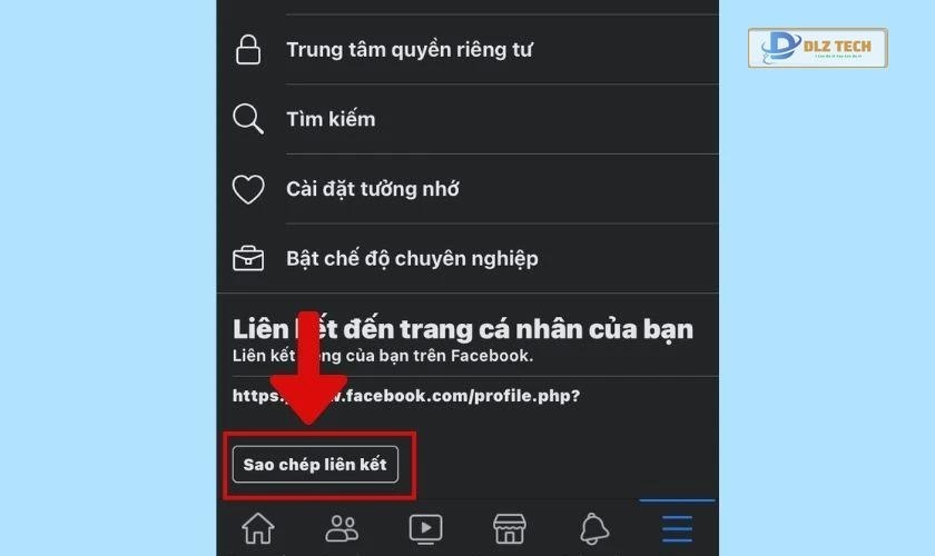 cách gửi đường link facebook cho bạn bè