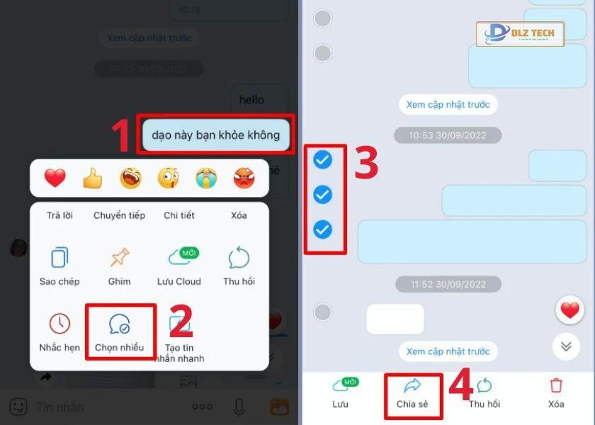 cách gửi tin nhắn zalo cho nhiều người