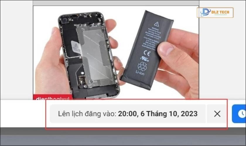 Lựa chọn thời gian đăng bài