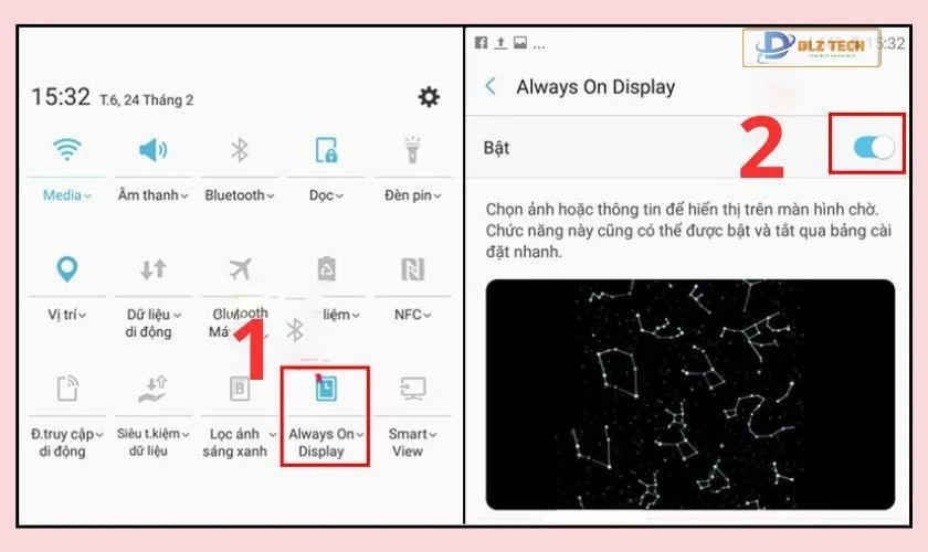 Tính năng Always On Display trên Android
