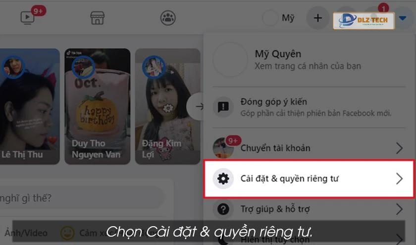 Cách hiện người theo dõi trên Facebook bằng máy tính