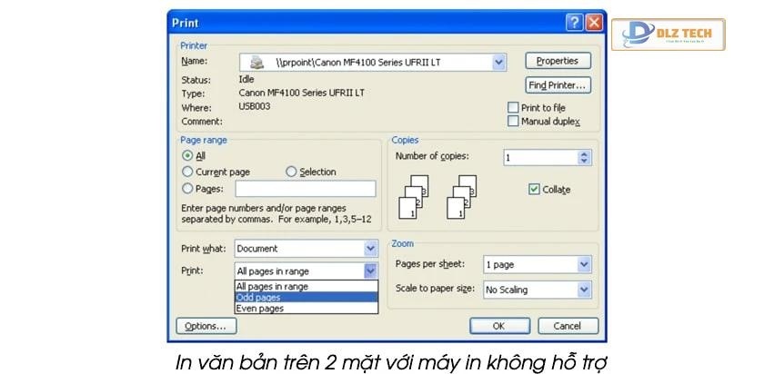 Cách in 2 mặt trong Word 2010, 2007, 2016