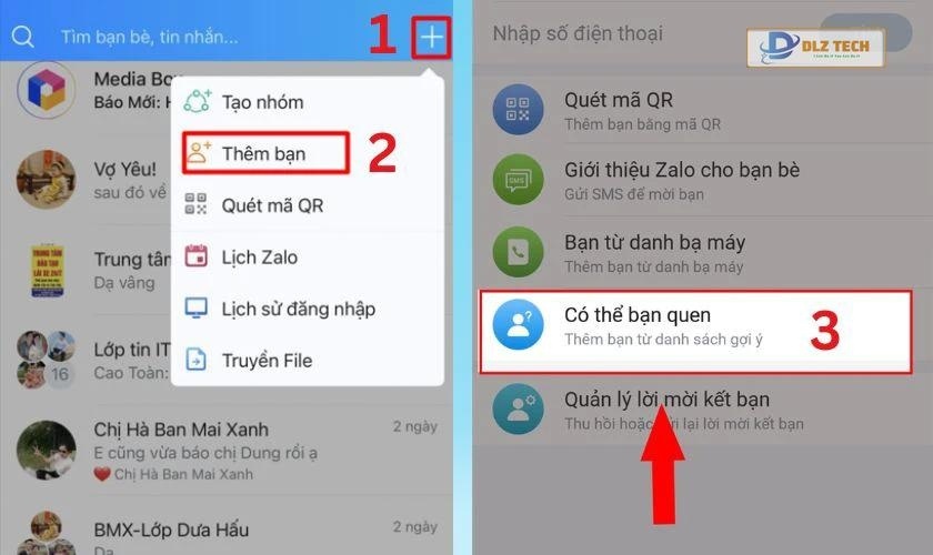 Cách kết bạn với người nước ngoài trên Zalo từ gợi ý Bạn bè có thể quen