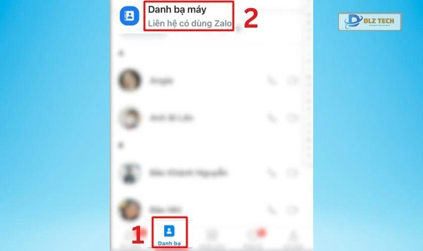 Kết bạn Zalo qua số điện thoại nước ngoài nhờ gợi ý Danh bạ máy