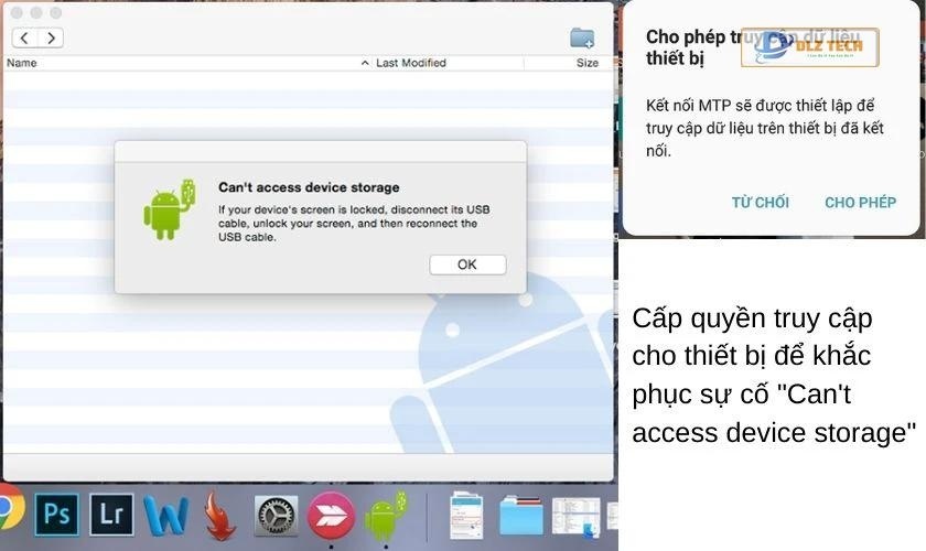 Lỗi quyền truy cập