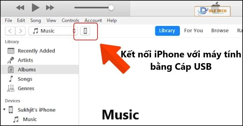 nhấn vào tin cậy xuất hiện trên màn hình điện thoại