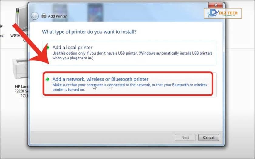 Cách kết nối máy in với máy tính win 7 qua Control Panel
